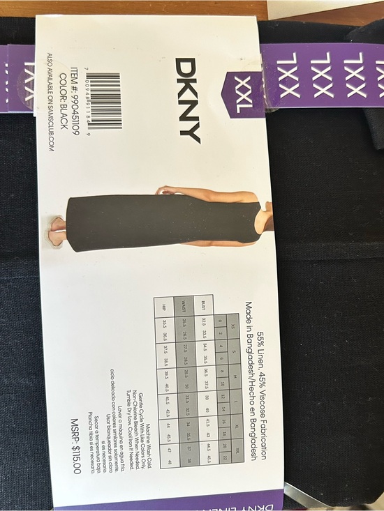 Dkny Dresses & Skirts - DKNY Black Sleeveless Maxi Dress